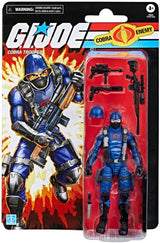 Figura Cobra Trooper G.I. Joe 6 con 9 Accesorios Retro