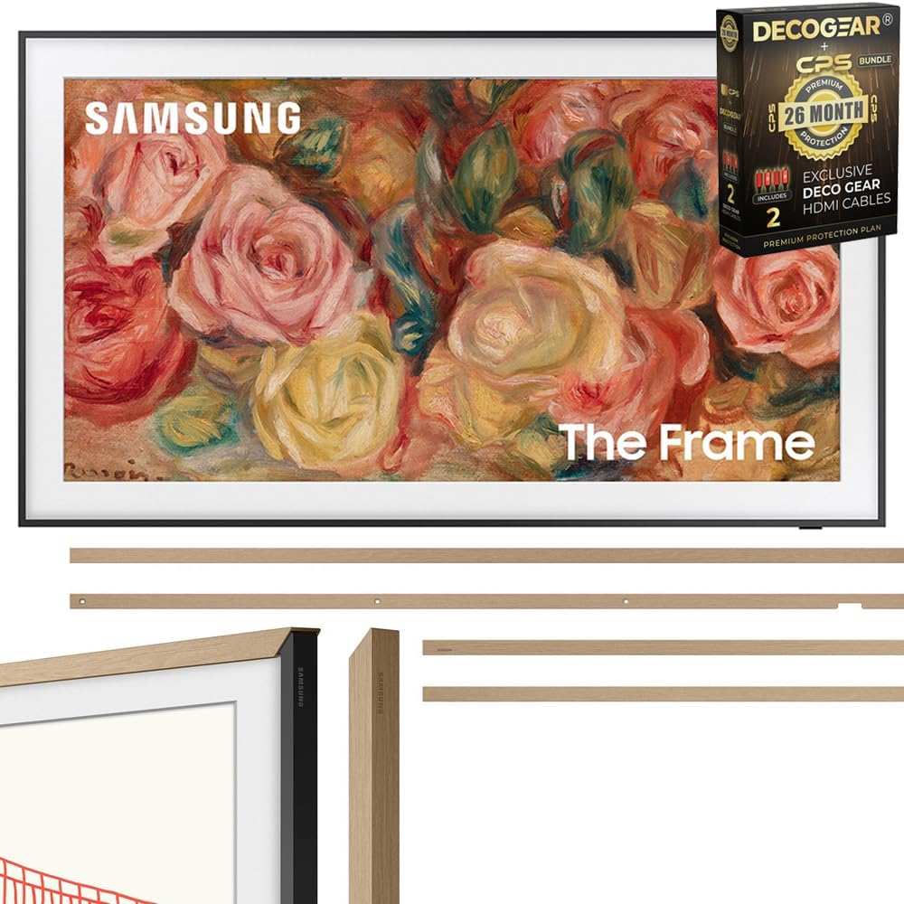 Samsung The Frame QLED 55 4K Smart TV 2024, Modelo QN55LS03DAF