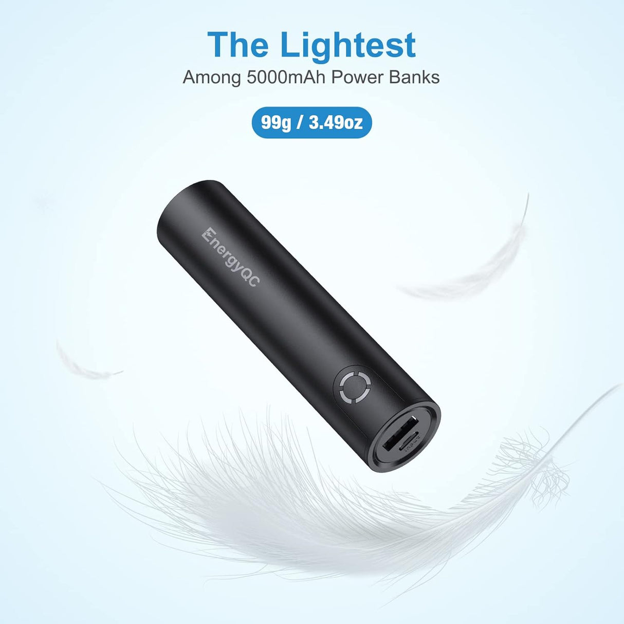 Cargador portátil para celular de 5000 mAh