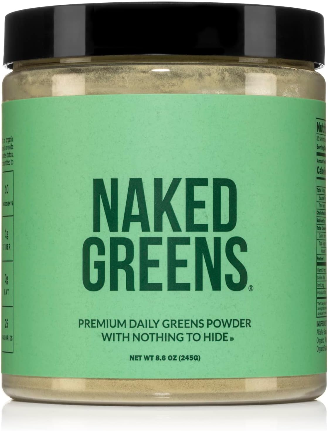 Suplemento de verduras orgánicas en polvo Super Greens 35por