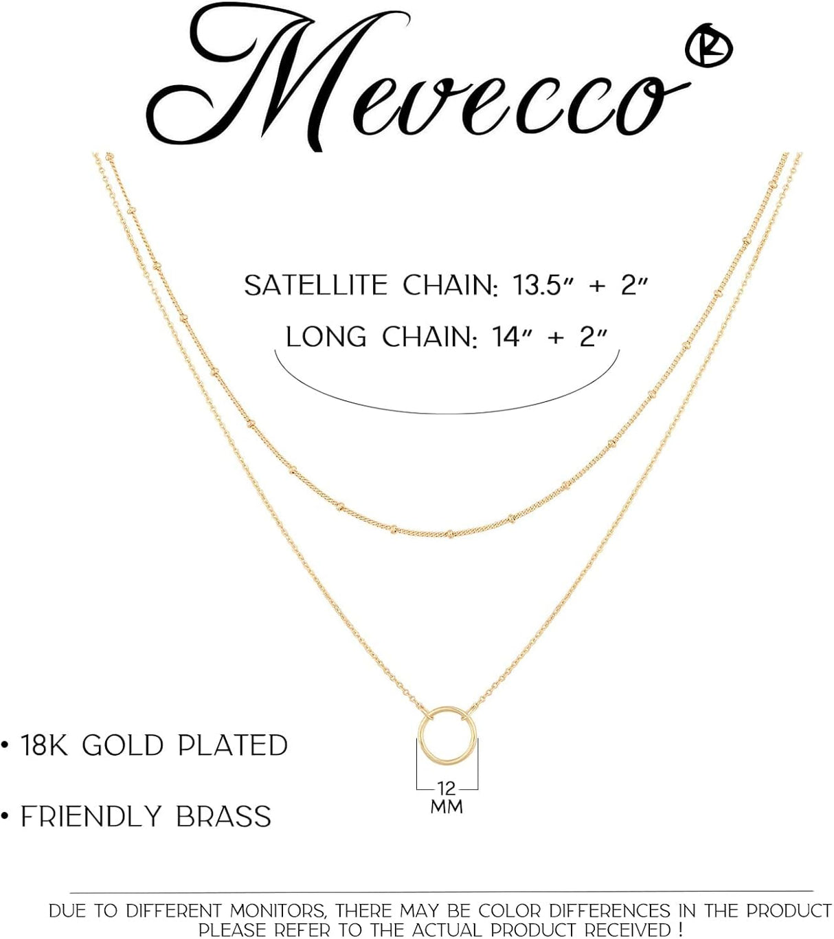 Collar con dije en forma de corazón en niveles delicado