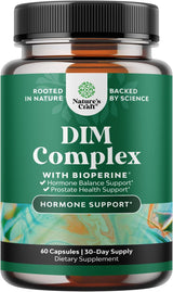 Suplemento de diindolilmetano extra fuerte Natures Craft