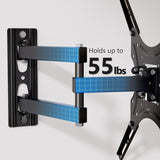 Soporte de pared giratorio para TV pantallas planas LED