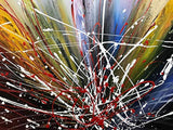 Tiancheng Art, arte abstracto moderno, pintado a mano, pintura al óleo, arte de pared para sala de estar y dormitorio