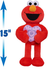 Peluche Elmo Grande Just Play, Suave, 15 Pulgadas, 18 Meses+
