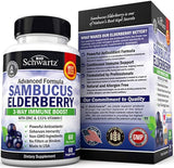 BioSchwartz - Cápsulas de saúco con zinc y vitamina C