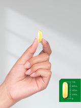 Cápsulas de aceite de linaza 3000mg Horbäach, Omega 3 6 9