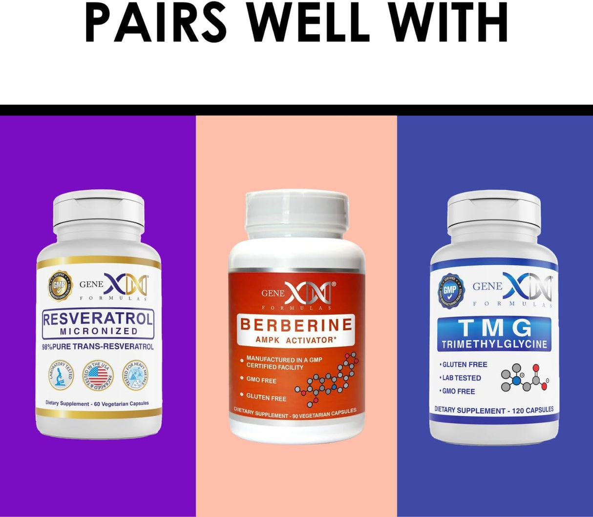 Suplementos GENEX 250mg NMNH Precursor NAD+ para envejecimi