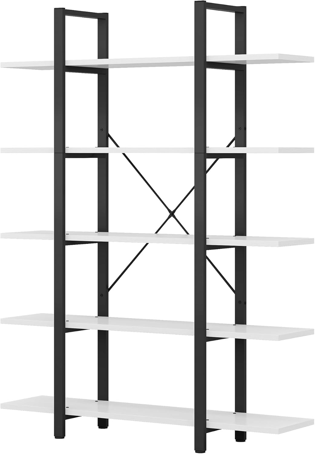 Estantería Tribesigns 5 niveles estilo industrial 72x12x47 pulgadas