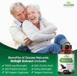 Suplemento Extracto de Shilajit 20:1 extra fuerte, 7000 mg