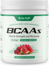 Suplemento BCAA Snap - Energía y Recuperación - 30 Porciones