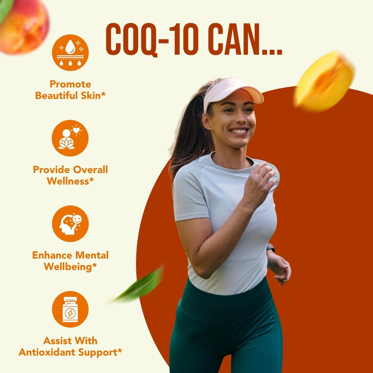 Coenzima Q10 200mg Suplemento Antioxidante y Energía, 200 cápsulas