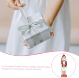 Figuras de Nutcracker de Madera, Decoración Navideña, 12 Pulgadas