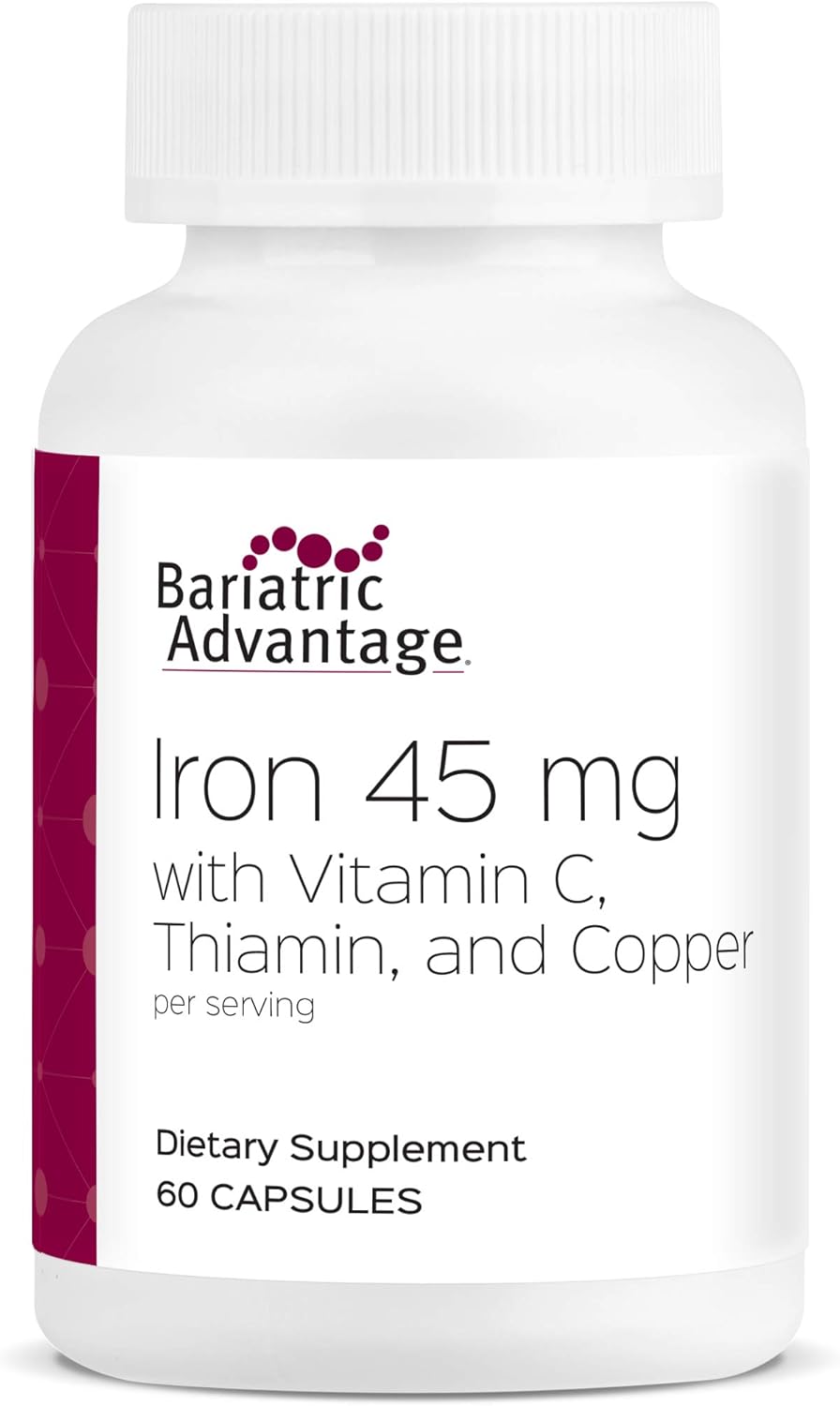Suplemento Bariatric Advantage Hierro de 45 mg  vitamina C