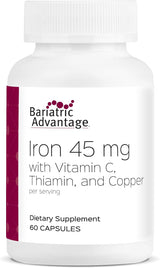 Suplemento Bariatric Advantage Hierro de 45 mg  vitamina C