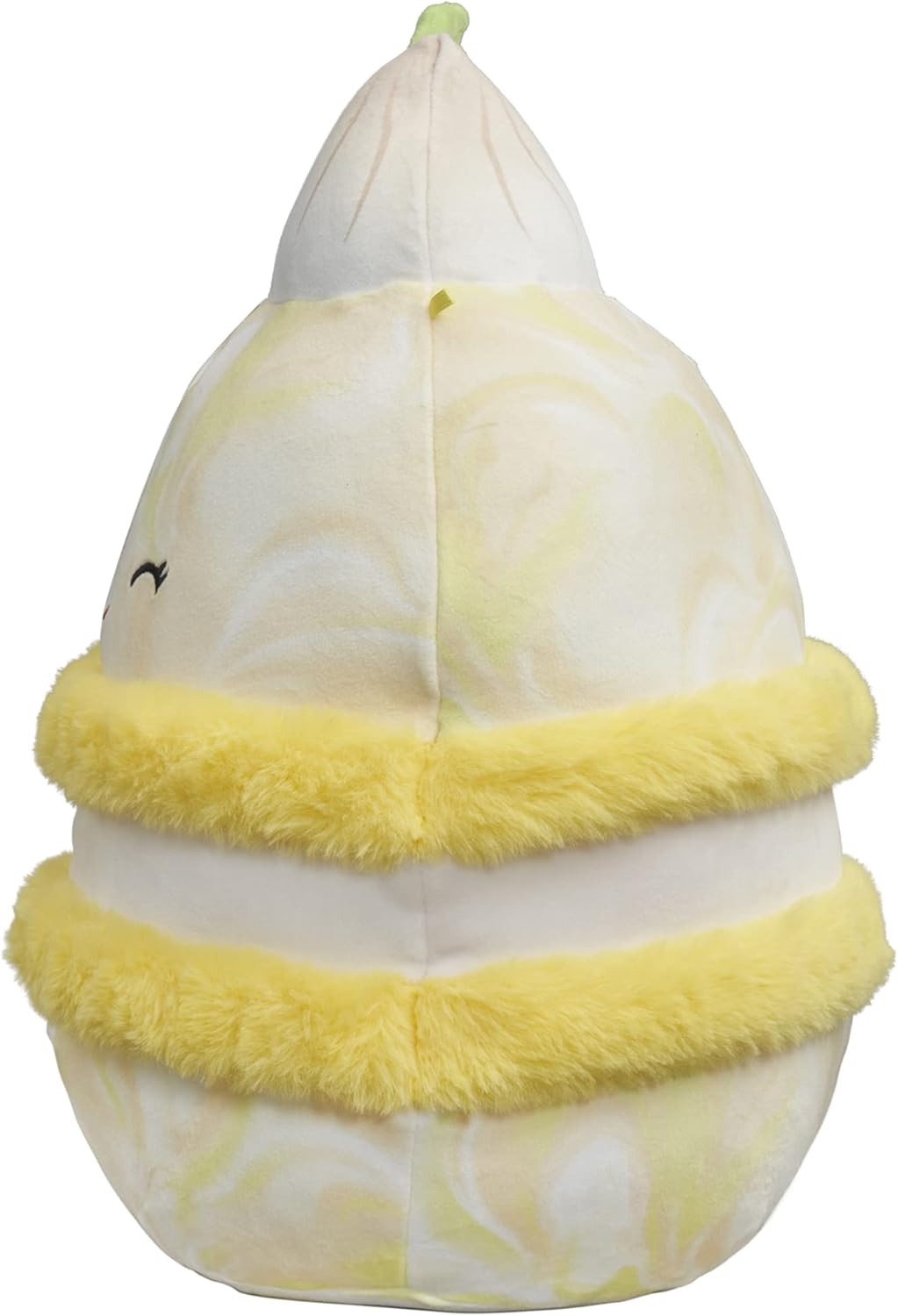 Peluche  Squishmallows de macarrón merengue amarillo de 12