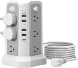 PASSUS - Regleta de alimentación con protector de sobretensiones