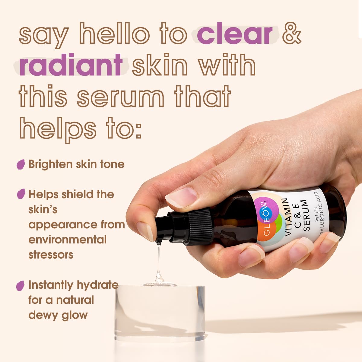 Nuevo Sérum Facial Vitamina C 2024, Hidratante y Iluminador