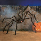 Fun Express Araña peluda realista con ojos LED