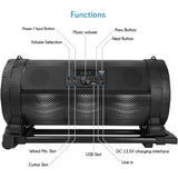 Parlante Portátil con Bluetooth PYLE-HOME PBMSPG198