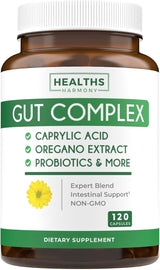 Suplementos Candida Support (120 cápsulas) – ácido caprílico
