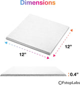 Paneles Acústicos Fstop Labs 0.4 Beveled Edge 12 x 12
