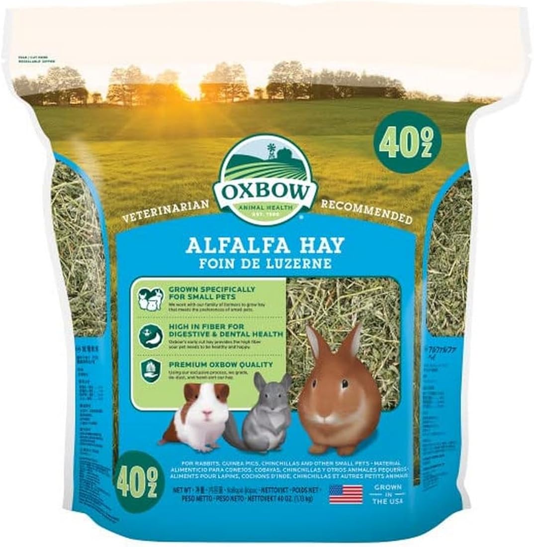Heno de alfalfa para mascotas pequeñas Oxbow Animal Health