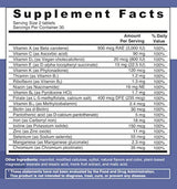 EZ se derrite Multivitamínico, tabletas de fusión rápida