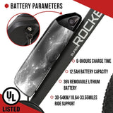 Bicicleta eléctrica ECOTRIC 26” 500W, batería extraíble, montaña