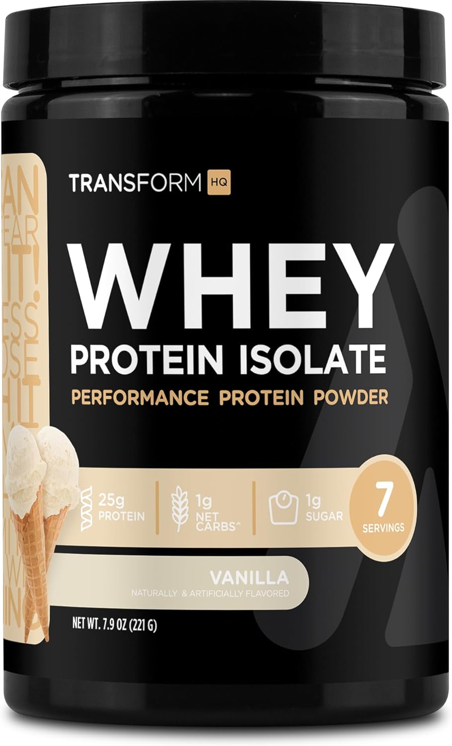 TransformHQ Proteína de Suero Aislada Vanila 7 porciones