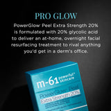 20 Tratamiento durante la noche exfoliante brillo Peel