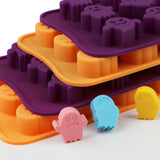 Moldes de Silicona Halloween, 4 Piezas, Chocolate y Galletas