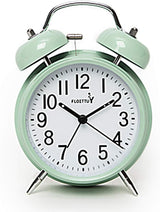 Reloj Despertador con Campana y Luz de Fondo para Dormitorio