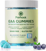 Gomitas EAA 120 Gummies, 9000 mg Aminoácidos Esenciales