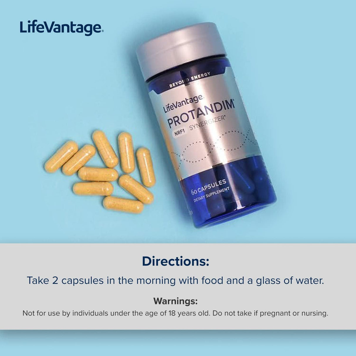 Suplemento Sinergizador Protandim NRF1 o NRF2 60 und