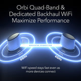 Asistentes Virtuales NETGEAR Orbi Quad-Band WiFi