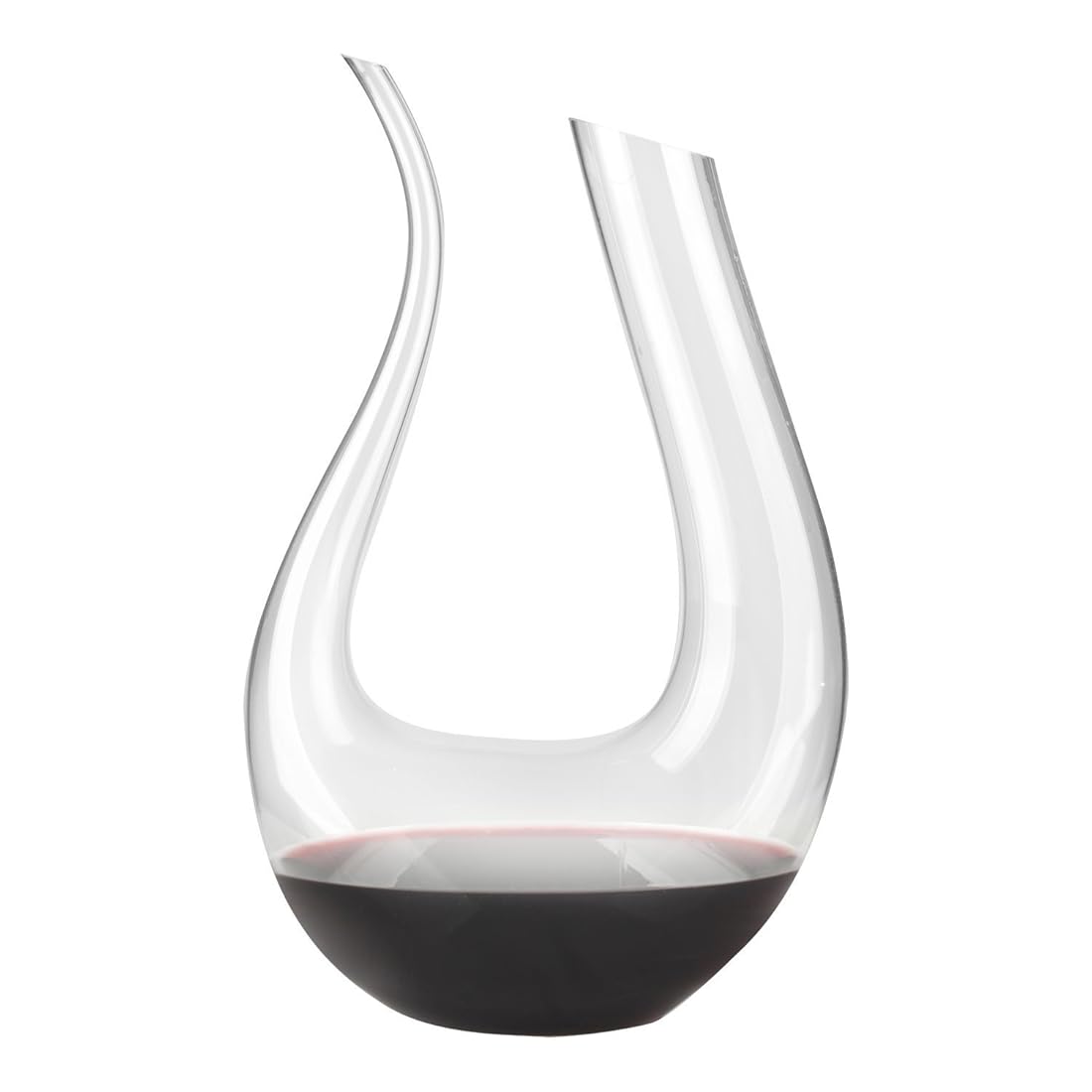 Decantador de vino aireador de vino clásico en forma de U