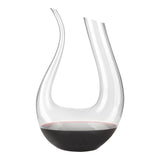 Decantador de vino aireador de vino clásico en forma de U