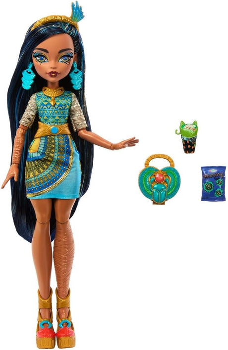 Muñeca Cleo DeNile Monster High, día de campo, colección especial