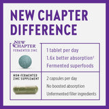 Suplementos Alimenticios de zinc  fermentado  60 unidades