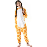Pijama de animales  de Halloween para niñas talla Jirafa