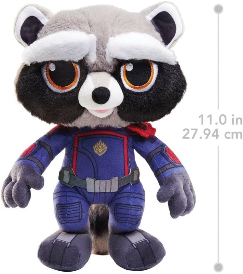 Muñeco Plush de Rocket Raccoon con sonido - Marvel