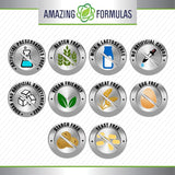 Suplemento 5 HTP Amazing Formulas 200 mg Veggie 120 Cápsulas