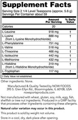 Suplemento NOW Nutrición deportiva  Amino-9 Essentials™