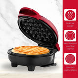 Waflera Personal Holstein Housewares - Antiadherente 4 pulgadas