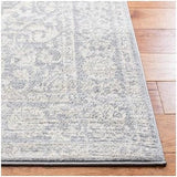 Alfombra cuadrada medallón desgastada para sala o dormitorio BNT832F
