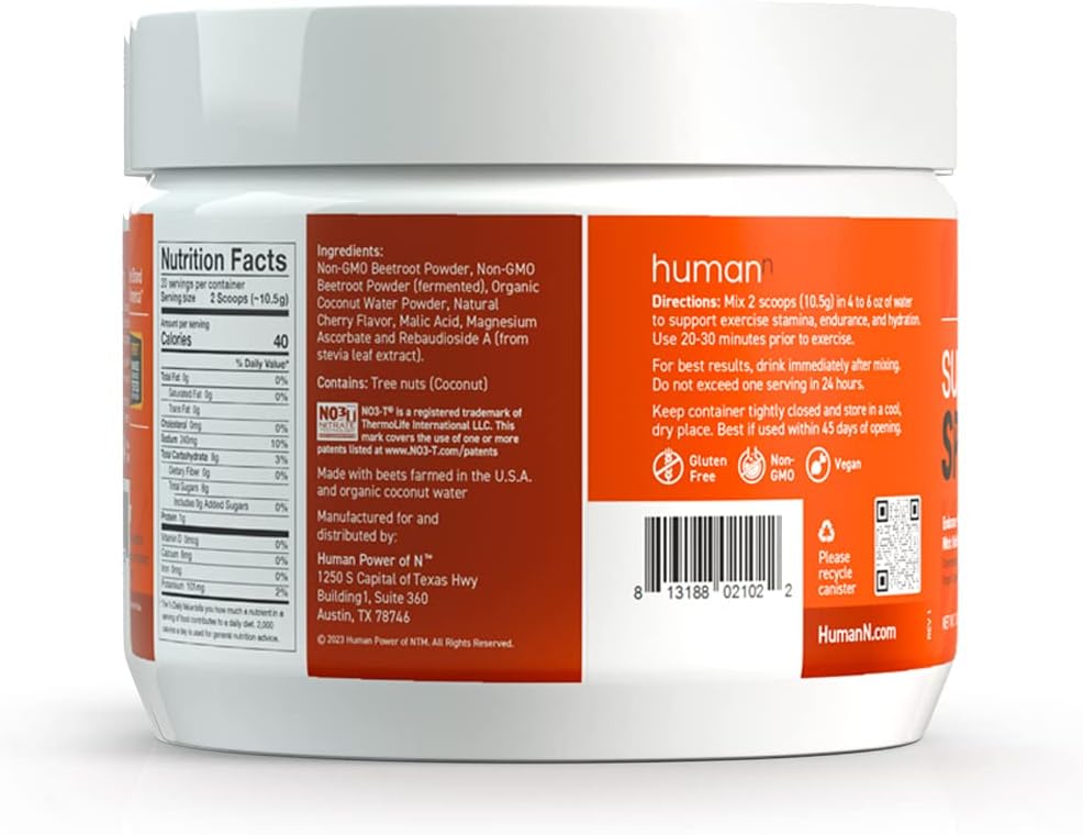 Polvo Preentrenamiento Certificado NSF - Sabor Cereza Silvestre