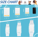 Almohadillas desechables para pañales para perros, talla M envolturas para perros machos