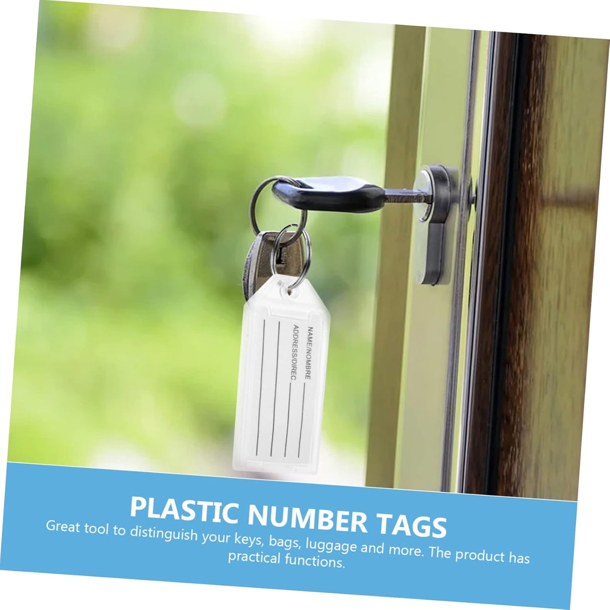 STOBAZA 30 piezas de categoría, llavero para llaves