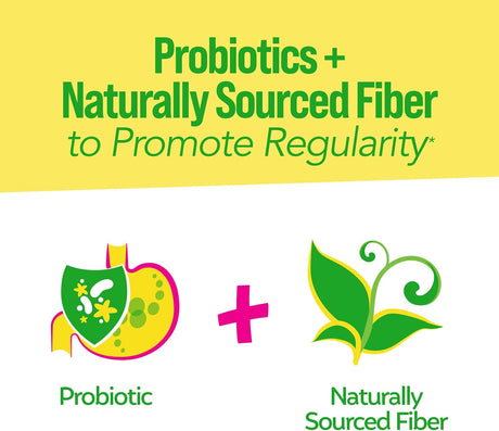 Suplemento alimenticio de fibra y probióticos para niños